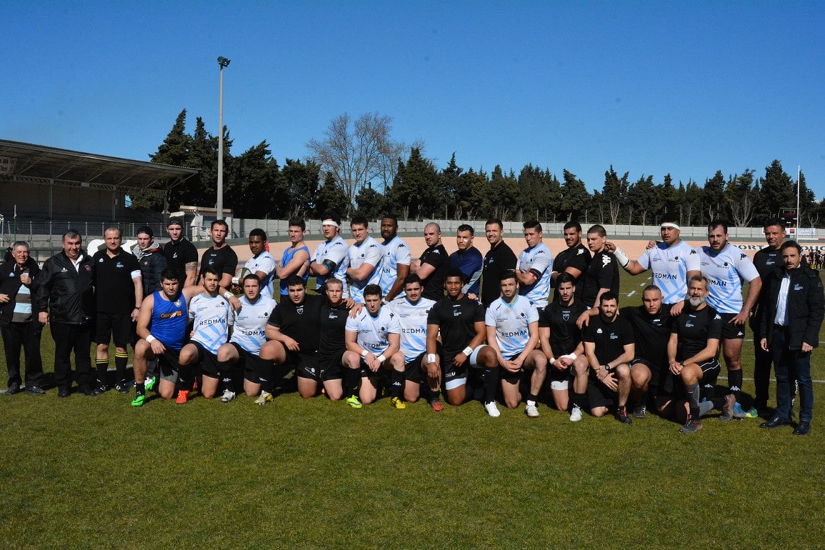 photographie de l'équipe sportive de rugby Provence Rugby, partenaire de Enence